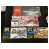 (4) Airplane Model Kits