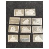 Approx. 1 Oz. in Sterling Silver Ingots