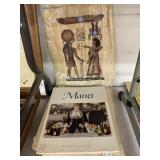 Art Reference Books and Egyptian Print
