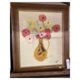 Paul Casale Framed Oil On Board