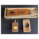 Vintage Wood Turkey Calls