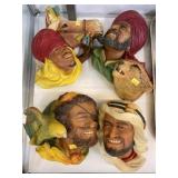 (4) Bossons Wall Plaques