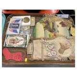 Vintage Postcards with Calendar Heads