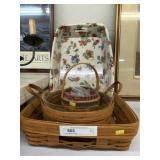 (4) Longaberger Baskets