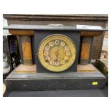 Wood Cased Mantel Clock