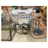 Mixer, Laundry Basket, Canning Jars, etc.