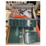 Tackle Box with Fishing Tackle