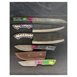 (4) Handcrafted Knives