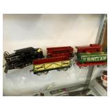 American Flyer Locomotive with Freight Cars