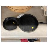 Griswold Griddle and No. 3 Frying Pan