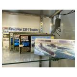 Vintage Airplane and Helicopter Model Kits