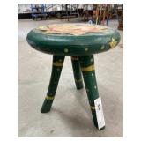 Paint Decorated Stool