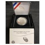 Civil Rights Silver Dollar