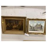 (2) Gilt Framed Prints