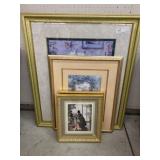 (4) Framed Prints