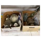 Copper Wares, Glassware, Dishes, Canning Jar