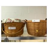 (2) Longaberger Baskets