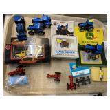 HO Scale Hand Car with Farm Toys