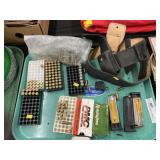 (Approx. 60) Rounds of 9mm Ammo, Magazines, etc.