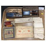 Printing Stamps, Lettering Pens, Autograph Cards