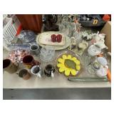 Serving Dishes, Cookie Cutters, Mugs