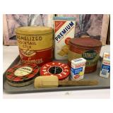 Advertising Tins and Items