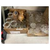 (2) Boxes of Glassware and China Tea Service