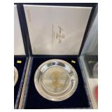 James K. Polk Sterling Silver Plate