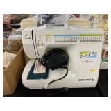 Euro-Pro Sewing Machine with Mini-Steam Iron