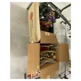 (3) Boxes of Christmas Decor