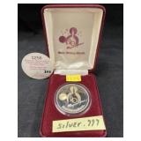.999 Silver Disney Coin