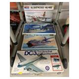 (4) Aviation Model Kits