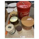 Vintage Advertising Tins