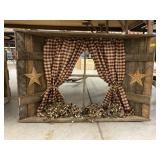 Tobacco Lathe Crafted Wall Hanging