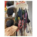 Parasol, Umbrellas, Netting, Ladies and Men's Hats