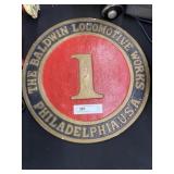 Composition Locomotive Sign