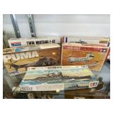 (5) Vintage Model Kits