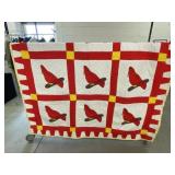 Cardinal Pattern Quilt
