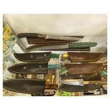 (8) Handcrafted Knives