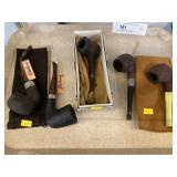 Sterling Banded and Vintage Pipes