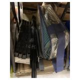 Outdoor Carpet, Screens, Garment Rack