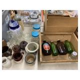 Bottles, Storage Canisters