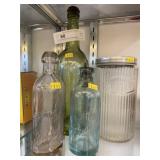 Embossed Bottles with Coffee Canister