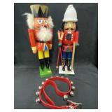 Nutcrackers with Sleigh Bell Belt