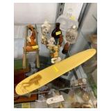 Miniature Oriental Figurines with Bottles