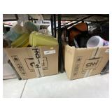 (2) Boxes of Tupperware, Kitchenwares, Lunch Bag