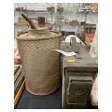 Ammo and Kerosene Cans
