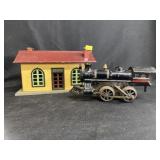 Lionel Station with Wind-Up Train