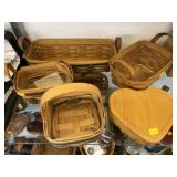 (5) Longaberger Baskets