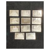 1.1 Oz. of Sterling Silver Ingots